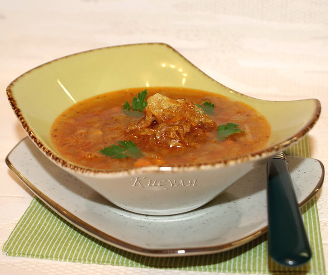 2-14 Египетский суп с карамелизованным луком